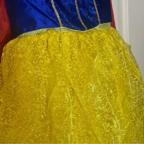 Disney Princess Snow White Costume Dress Size 7/8 - Picture 4 of 5